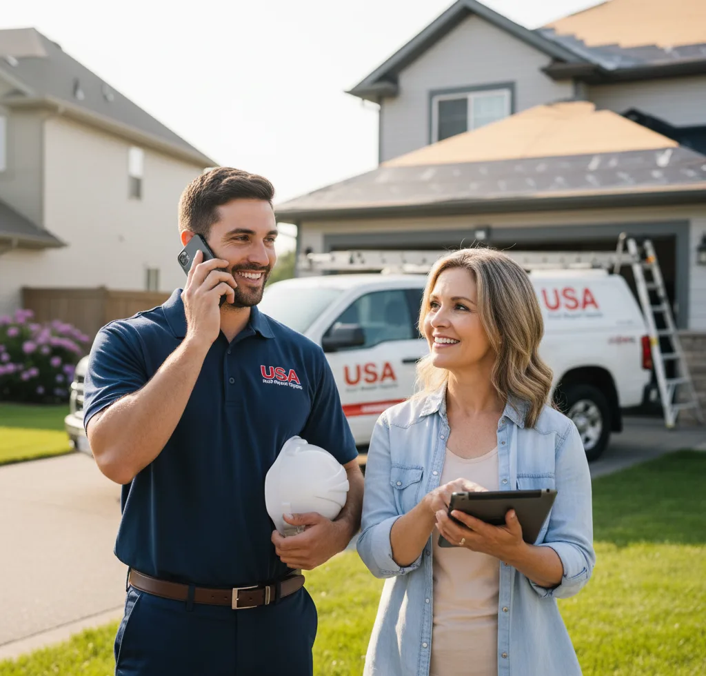 USA Roof Repair Experts customer support in Derry